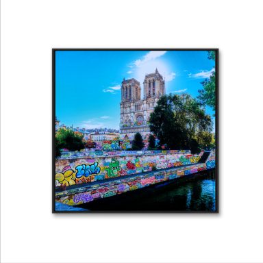 Tableau Paris France Graffiti streetart achat galerie d'art Lyon Paris photographie edition banksy obey invader seth 