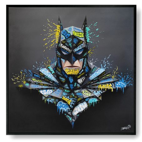 Batman Origami Graffiti
